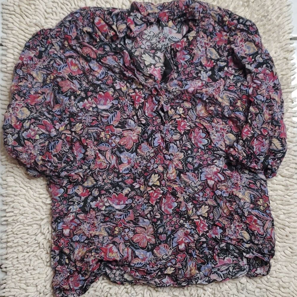 Zara floral top